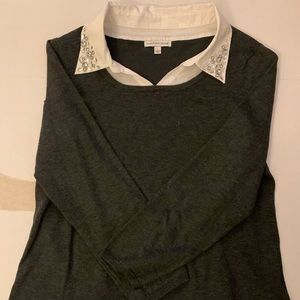 ✨MOVING SALE✨ Double layered blouse